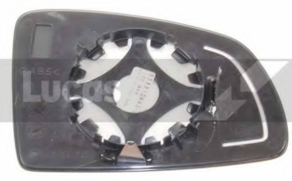 LUCAS ELECTRICAL LR-0352 Mirror Glass, glass unit